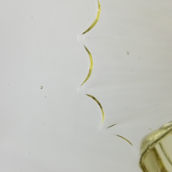 Lancaster Glass Depression Era Yellow Topaz Center Bowl - Picture 13 of 14